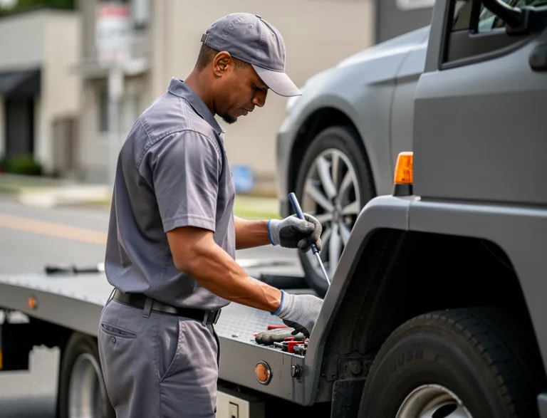 car towing Saint-Augustin-de-Desmaures